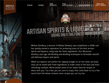 Tablet Screenshot of minhasdistillery.com